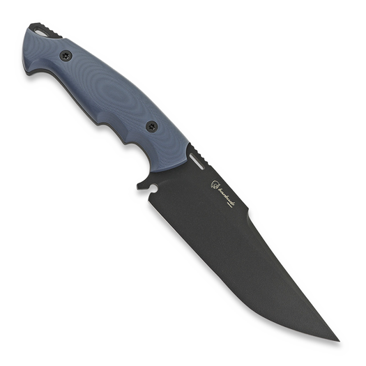Hydra Knives LEGIO IX Black Finish, Blue G-10