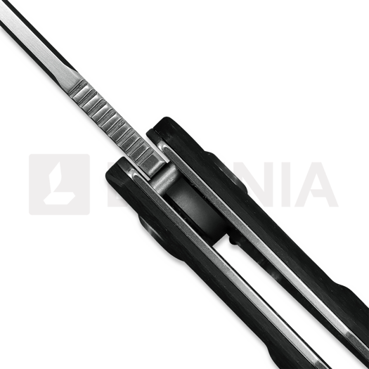 Складной нож Ironfly Zesty - Satin - G10 w/CF Texture, чёрный