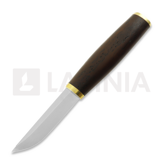 Ismo Kauppinen Bushcraft knife 칼, curly, dark