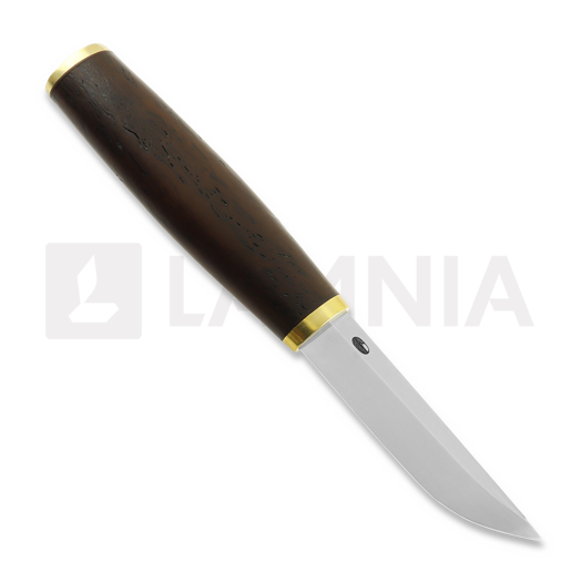 Cuţit Ismo Kauppinen Bushcraft knife, curly, dark