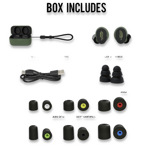 ISOtunes Caliber BT In Ear kuuleva korvatuppa kuulosuojaimet