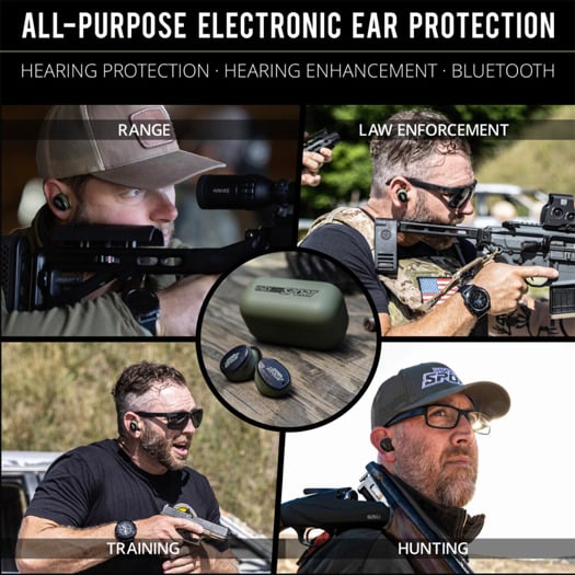 ISOtunes Caliber BT In Ear Active Hearing Protector høreværn
