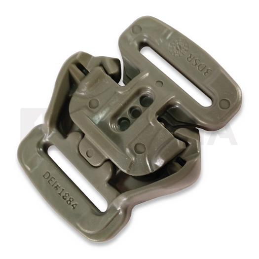 ITW 3DSR Tactical Buckle, olivgrön