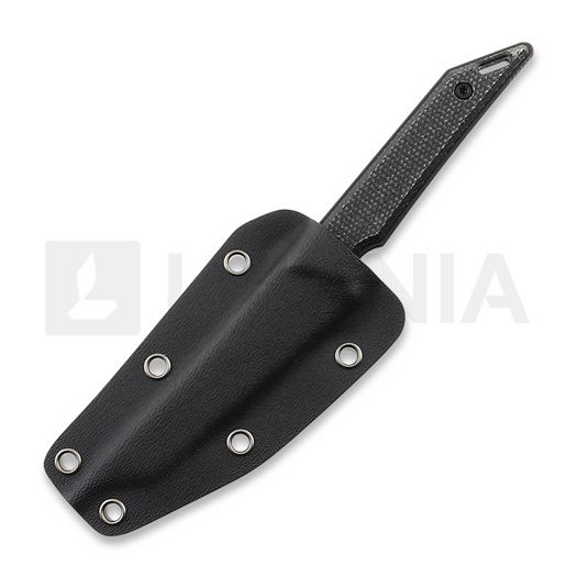 Jake Hoback Knives Goliath Black Micarta kniv