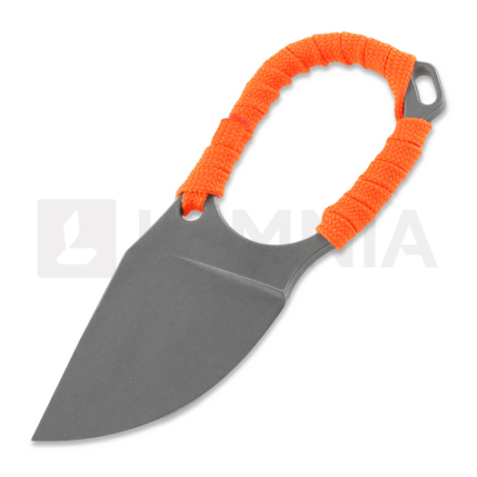 Couteau de cou Jake Hoback Knives Jeremiah Johnson, orange