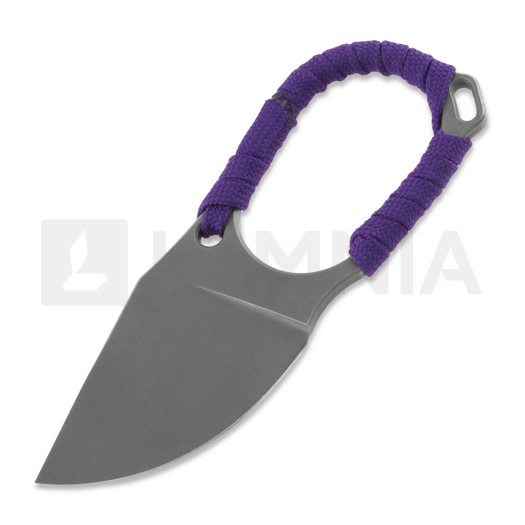 Jake Hoback Knives Jeremiah Johnson peilis, kabinamas ant kaklo, violetinė