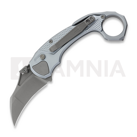 Jake Hoback Knives Tactical Toucan Karambit Aluminum foldekniv