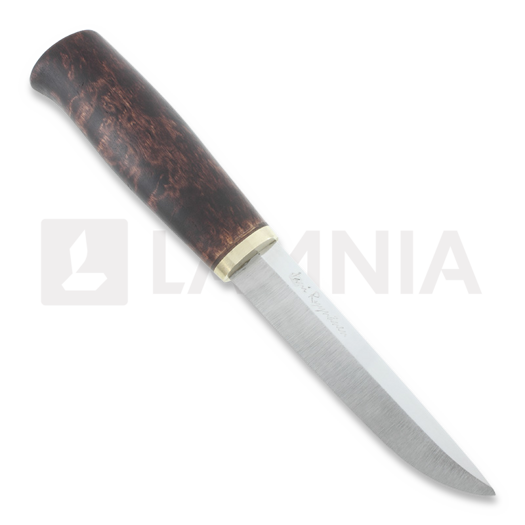 Jani Ryynänen Stained Birch Puukko 115 finnish Puukko knife