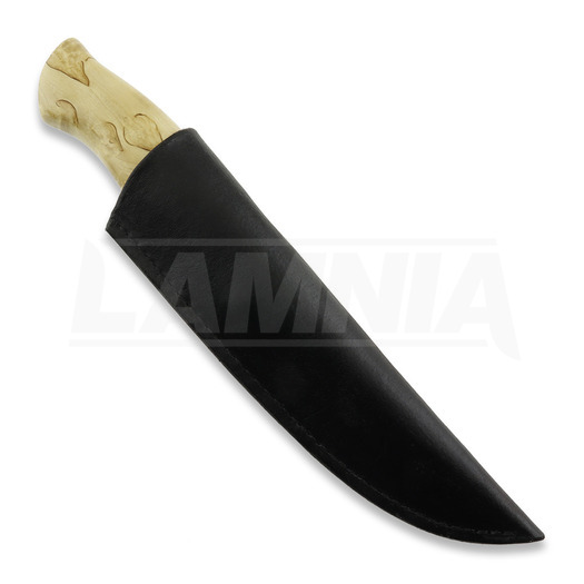 Javanainen Forge Damascus Knife, Polar Bear Pattern