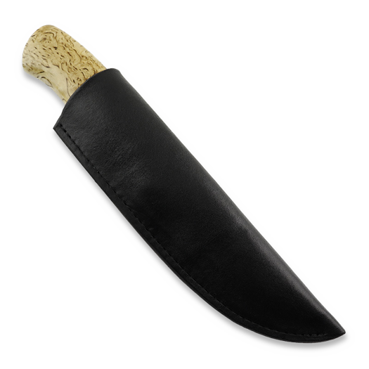 Javanainen Forge Damascus Knife, Polar Bear Pattern