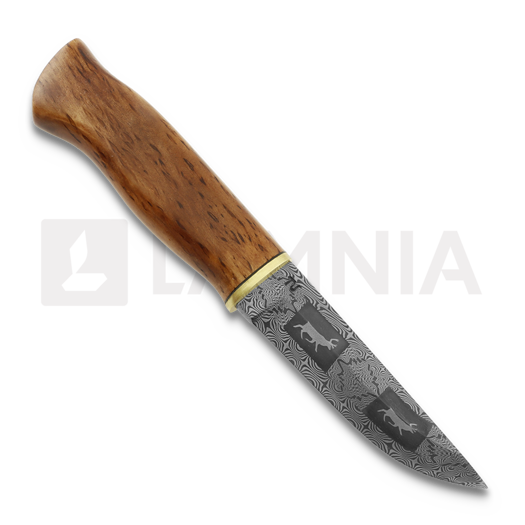 Javanainen Forge Damascus Knife, reindeer Pattern 2