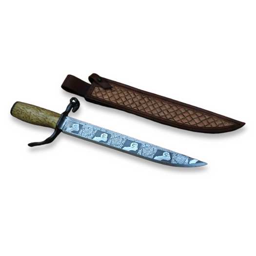 Javanainen Forge Mosaic Damascus 칼