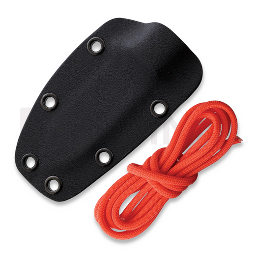 Joker Avispa puukko, Orange Canvas Micarta