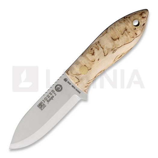 Нож Joker Avispa Scandi, Curly Birch