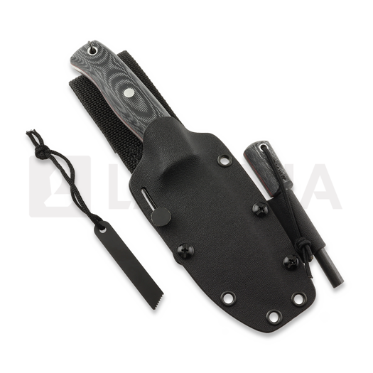Joker BS9 Lynx, Black Micarta, Kydex & Firesteel