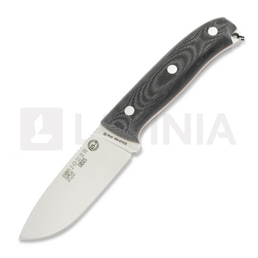 Ellujäämisnuga Joker BS9 Ursus, Black Canvas Micarta, Firesteel