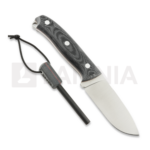 Joker BS9 Ursus i&scaron;gyvenimo peilis, Black Canvas Micarta, Firesteel