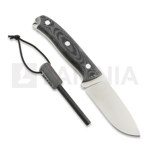 Joker BS9 Ursus išgyvenimo peilis, Black Canvas Micarta, Firesteel