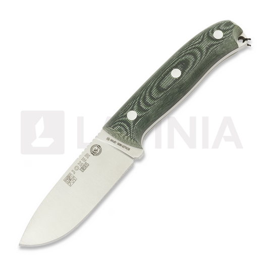Ellujäämisnuga Joker BS9 Ursus, Green Canvas Micarta