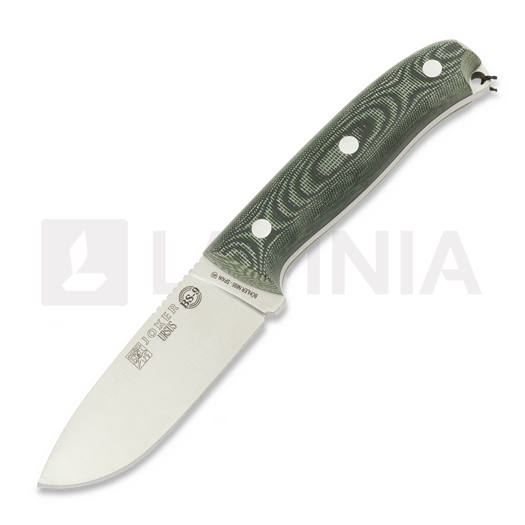 Joker BS9 Ursus selviytymispuukko, Green Canvas Micarta