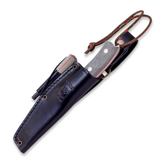 Joker Bushcrafter, Green Canvas Micarta, Firesteel