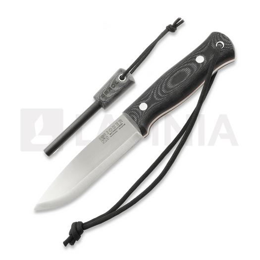 Нож Joker Bushlord, Black Micarta, Firesteel