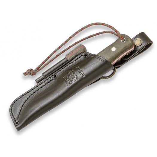 Joker Bushlord kniv, Green Micarta, Firesteel