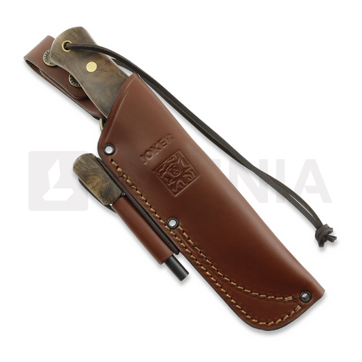 Joker Bushlord puukko, Walnut, Firesteel