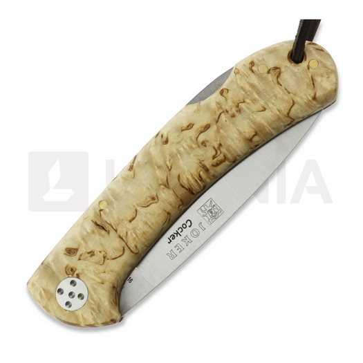 Joker Cocker kääntöveitsi, Curly Birch