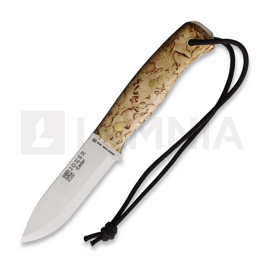 Joker Ember survival knife, Curly Birch, Firesteel