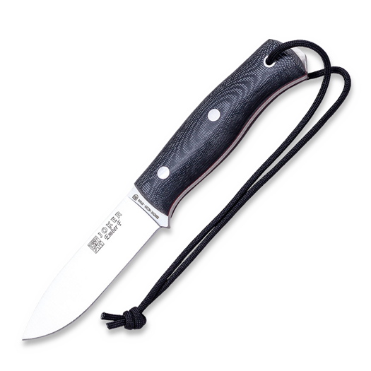 Joker Ember Flat, Black Micarta, Firesteel