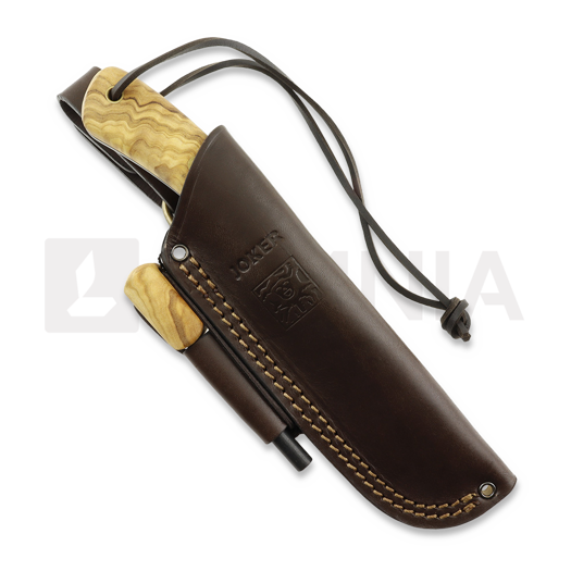 Joker Nessmuk veitsi, Olive Wood, Firesteel