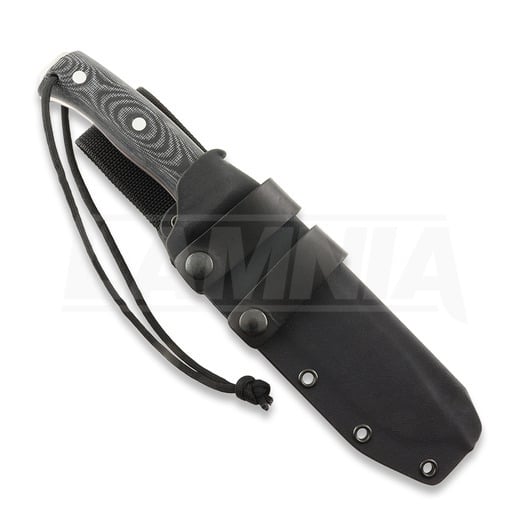 Joker Nomad 6.5 Kydex Outdoormesser, Black Micarta