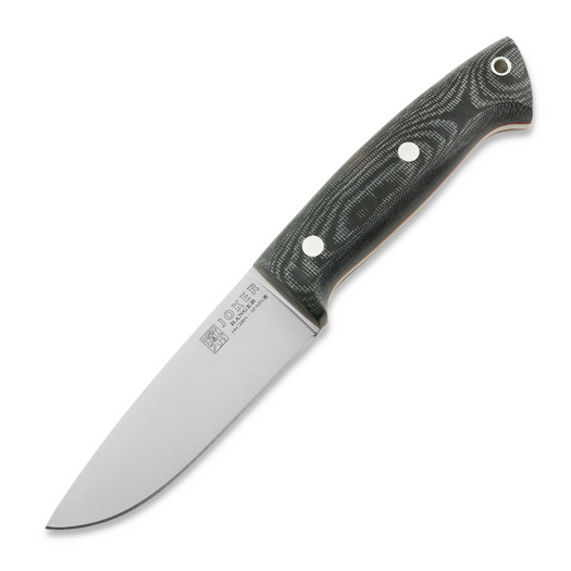 Nóż Bushcraft Joker Ranger, Black Canvas Micarta