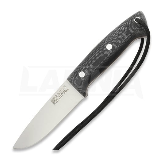 Nóż Bushcraft Joker Ranger, Black Canvas Micarta, Firesteel