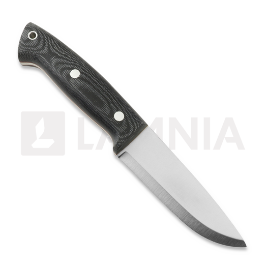 Joker Ranger Scandi puukko, Black Canvas Micarta