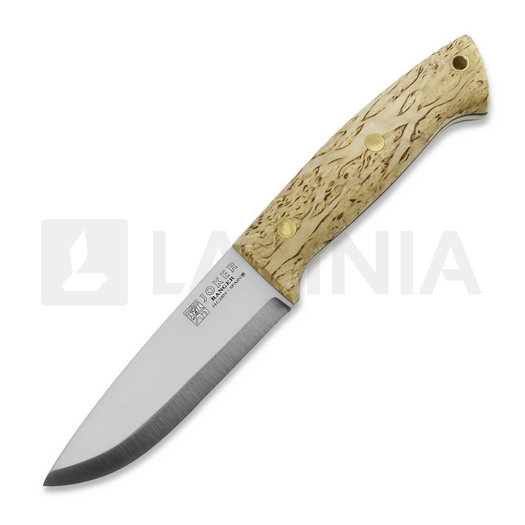 Bushcraft nôž Joker Ranger Scandi, Curly Birch