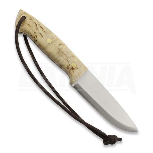 Joker Ranger Scandi puukko, Curly Birch, Firesteel