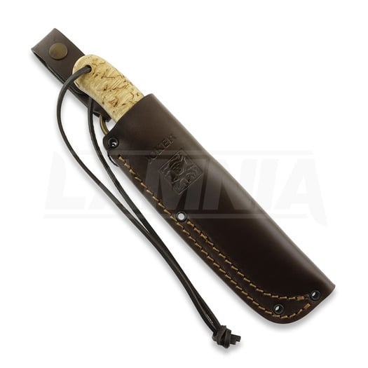 Joker Trampero Scandi puukko, Curly Birch