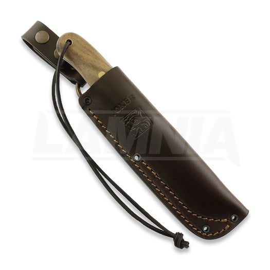 Joker Trampero Scandi puukko, Walnut