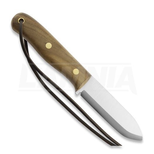 Joker Trampero Scandi bushcraft peilis, Walnut, Firesteel