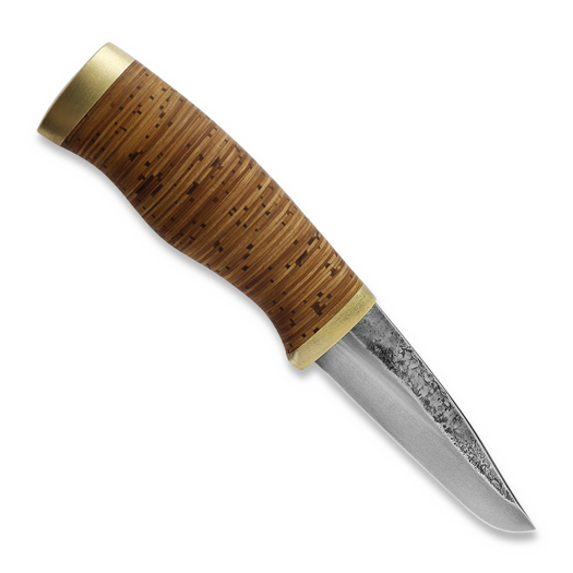 JT P&auml;likk&ouml; A bushcraft knife with a bark handle 猎刀