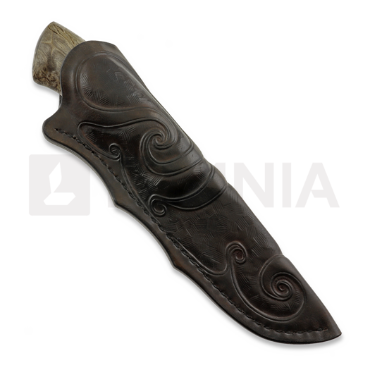 Cuțit bushcraft JT P&auml;likk&ouml; RD Damascus Hunter