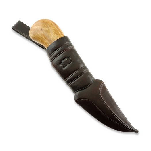 JT P&auml;likk&ouml; Nikkaripuukko stabiloidulla visakahvalla puukko