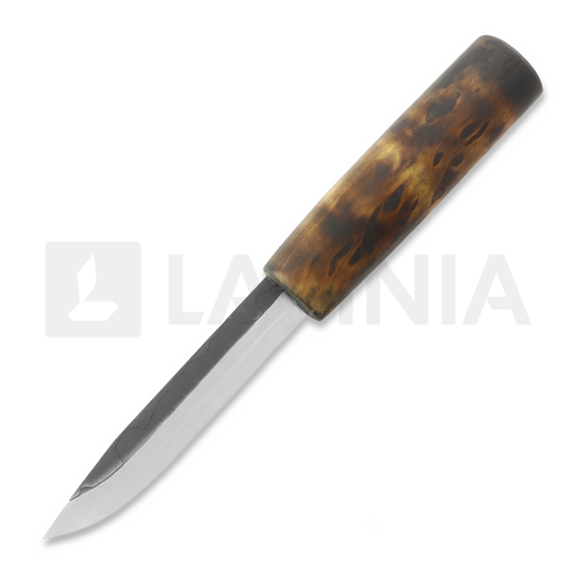 Juha Perttula Village Smith Puukko, dark birch, 105