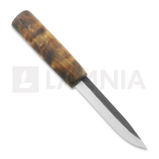 Juha Perttula Village Smith Puukko, dark birch, 105