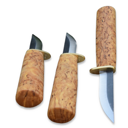 Juha Perttula Whittling Puukko knife with guard