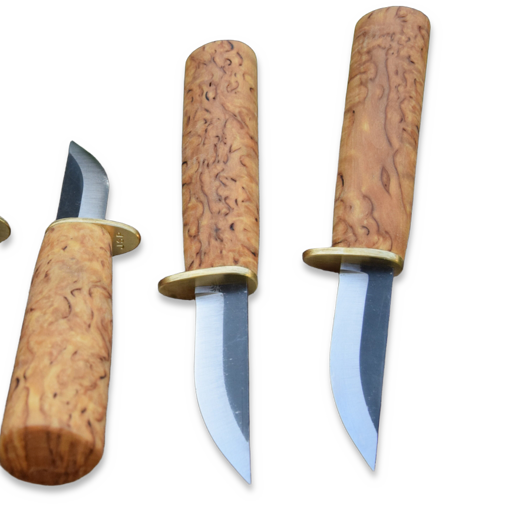 Juha Perttula Whittling Puukko knife with guard