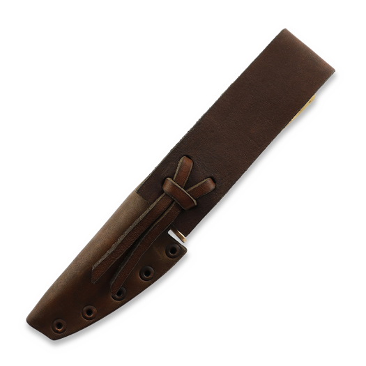 Juha Perttula Whittling Puukko knife with guard, belt loop sheath