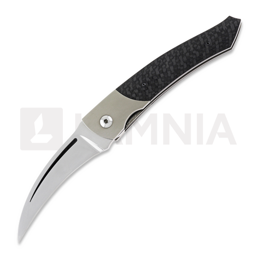 Jukka Hankala Koukku 접이식 나이프, Carbon fiber